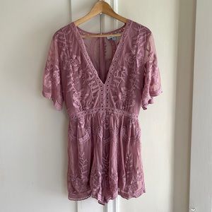 Lace romper